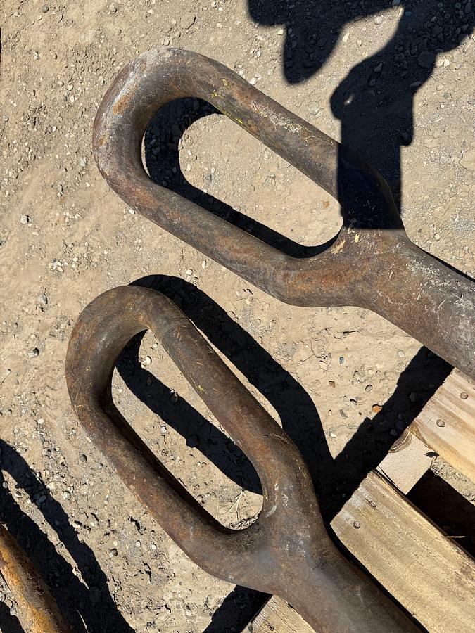 Used 2” X 72” ELEVATOR LINKS
