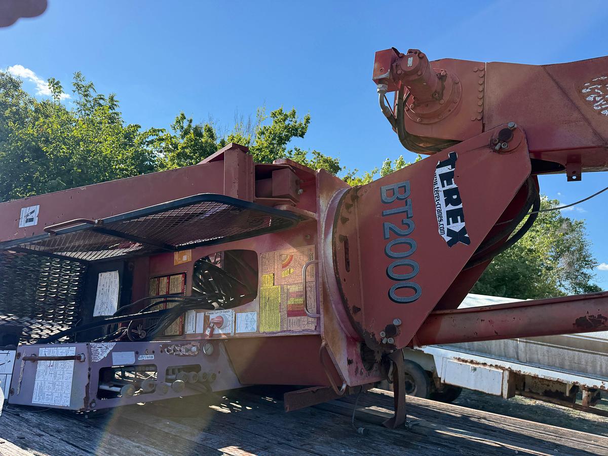 Used TEREX BT-2047 10-TON BOOM CRANE FOR TRUCK