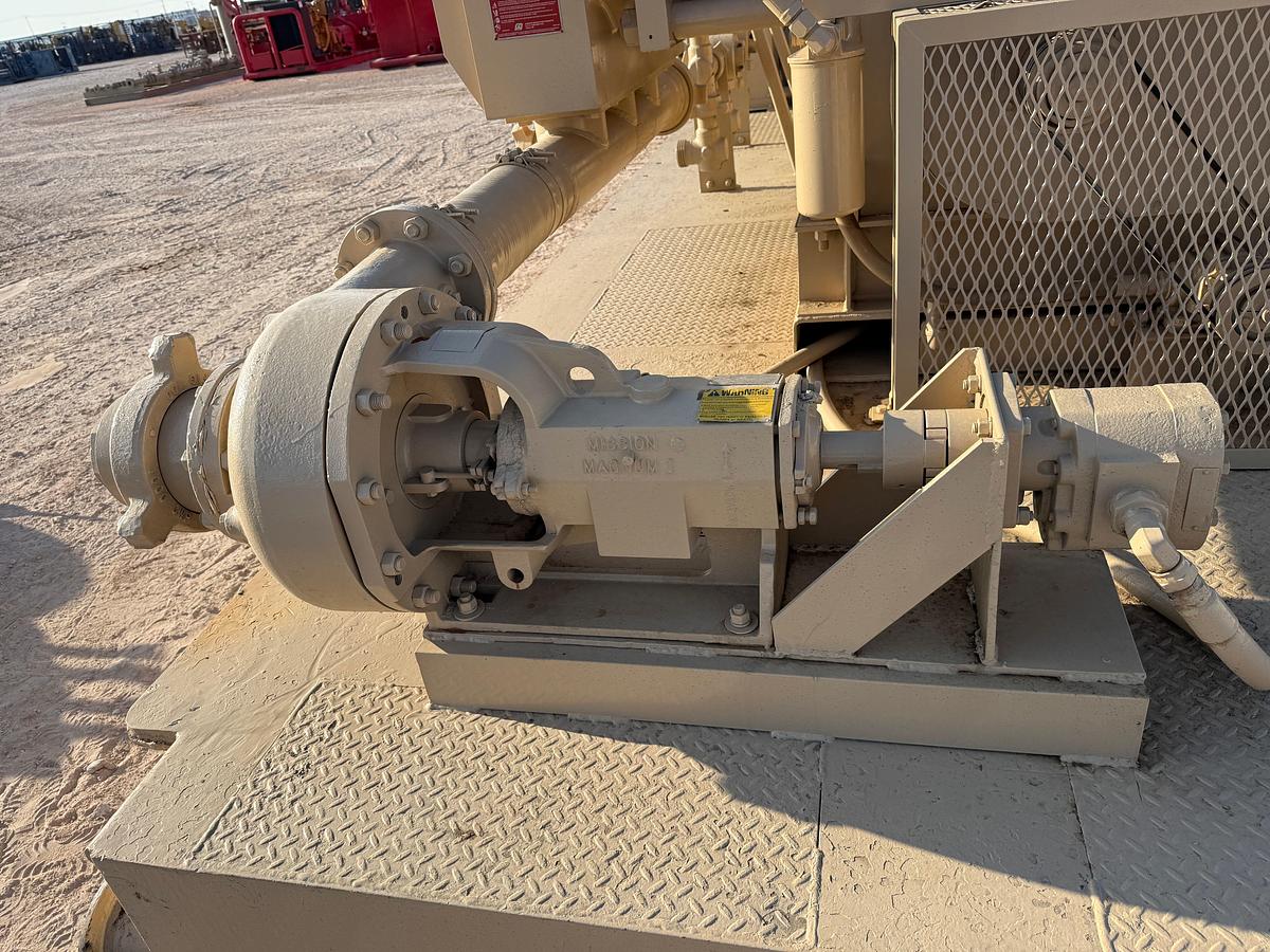Used 2013 GARDNER DENVER GD-2250T 10K WP TRIPLEX PUMP (UNUSED REBUILD) P/B MTU 12V2000 1005-HP, SKIDDED