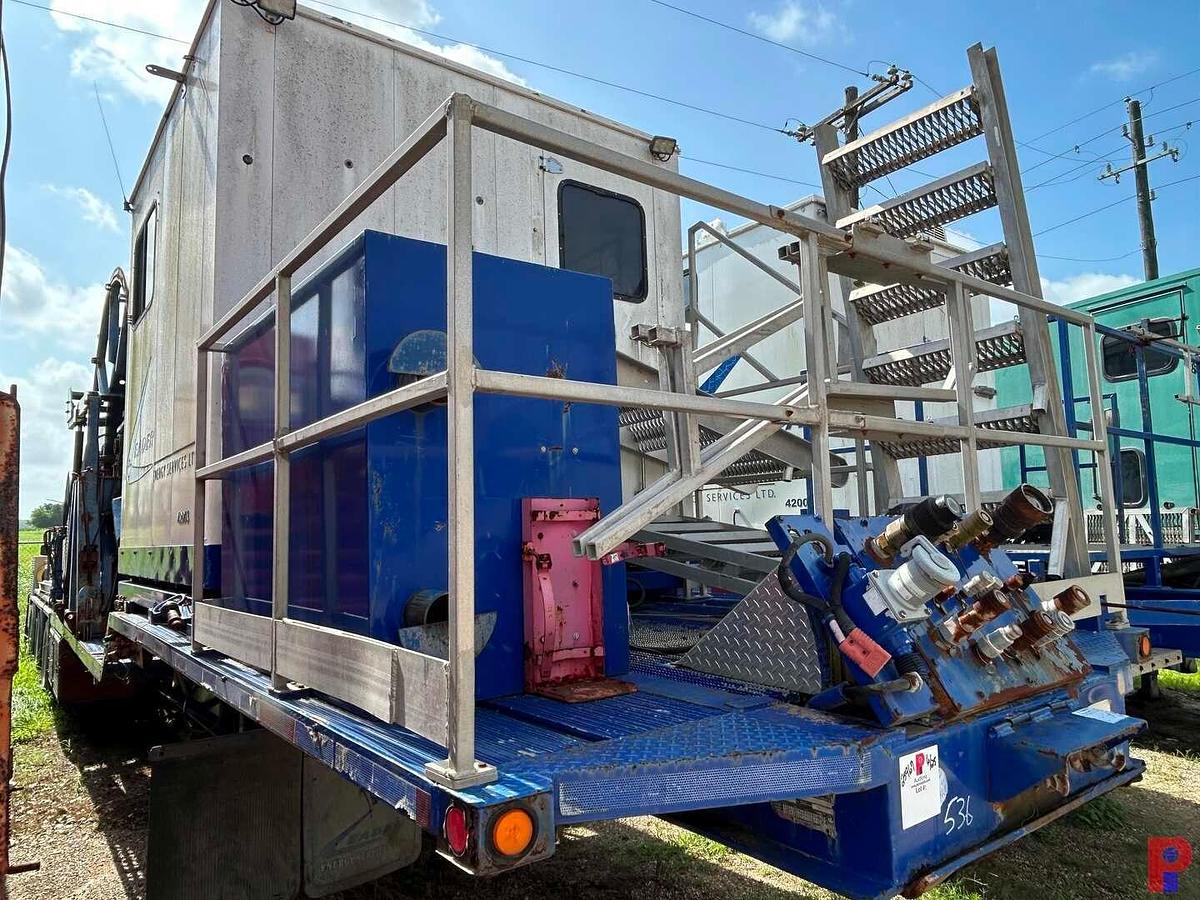 Used 1995 LEADER ENERGY COILED TUBING UNIT ON TRI AXLE TRAILER