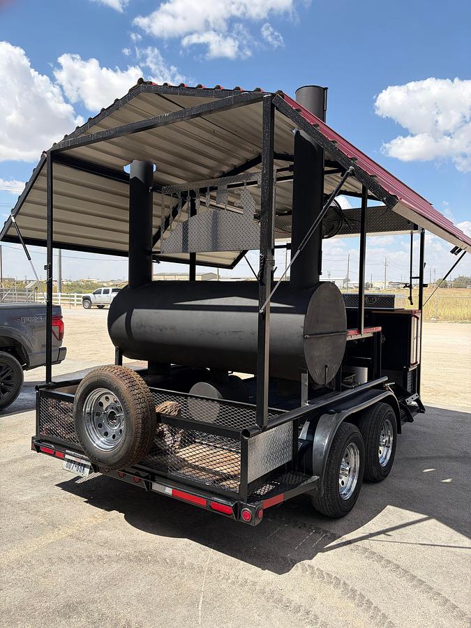 Used SHOPBUILT CUSTOM BBQ TRAILER