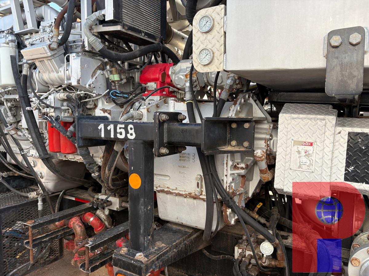 Used 2012 CRYOGENIC VESSEL ALTERNATIVES 3-AXLE 15K 2,000 HP DOUBLE PUMPER TRAILER