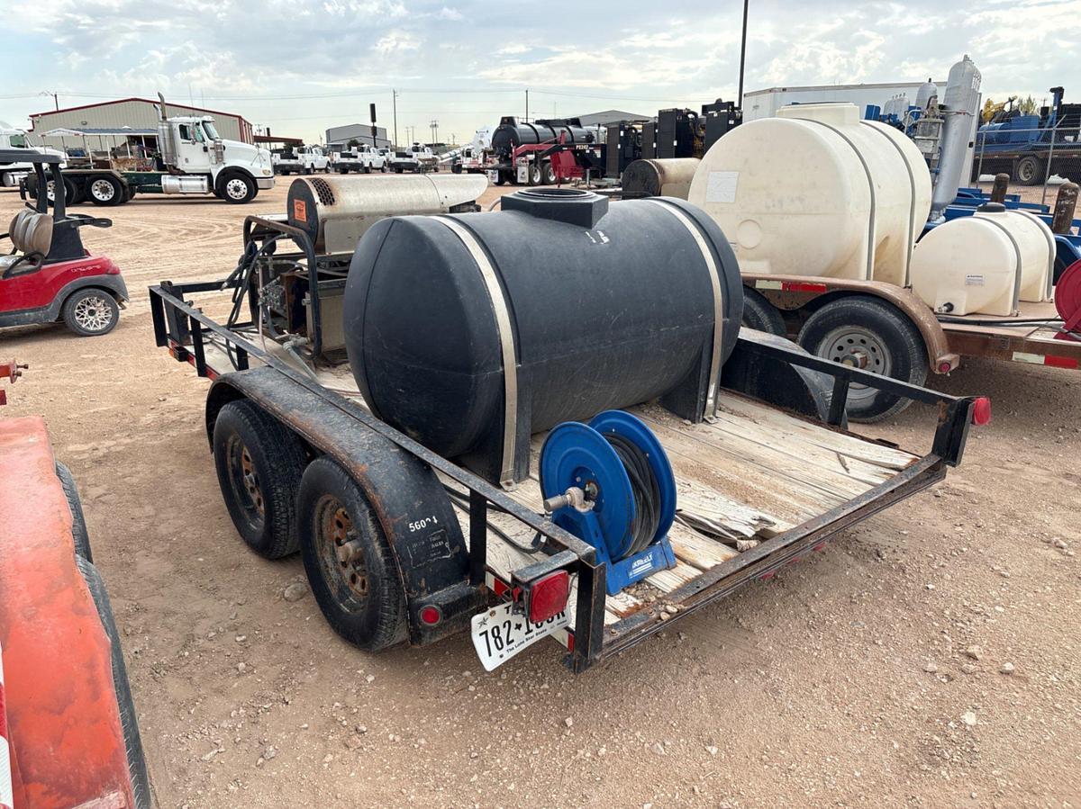 Used 2011 LAMAR TRAILERS 12’ X 6.5’ T/A BUMPER PULL PRESSURE WASH TRAILER