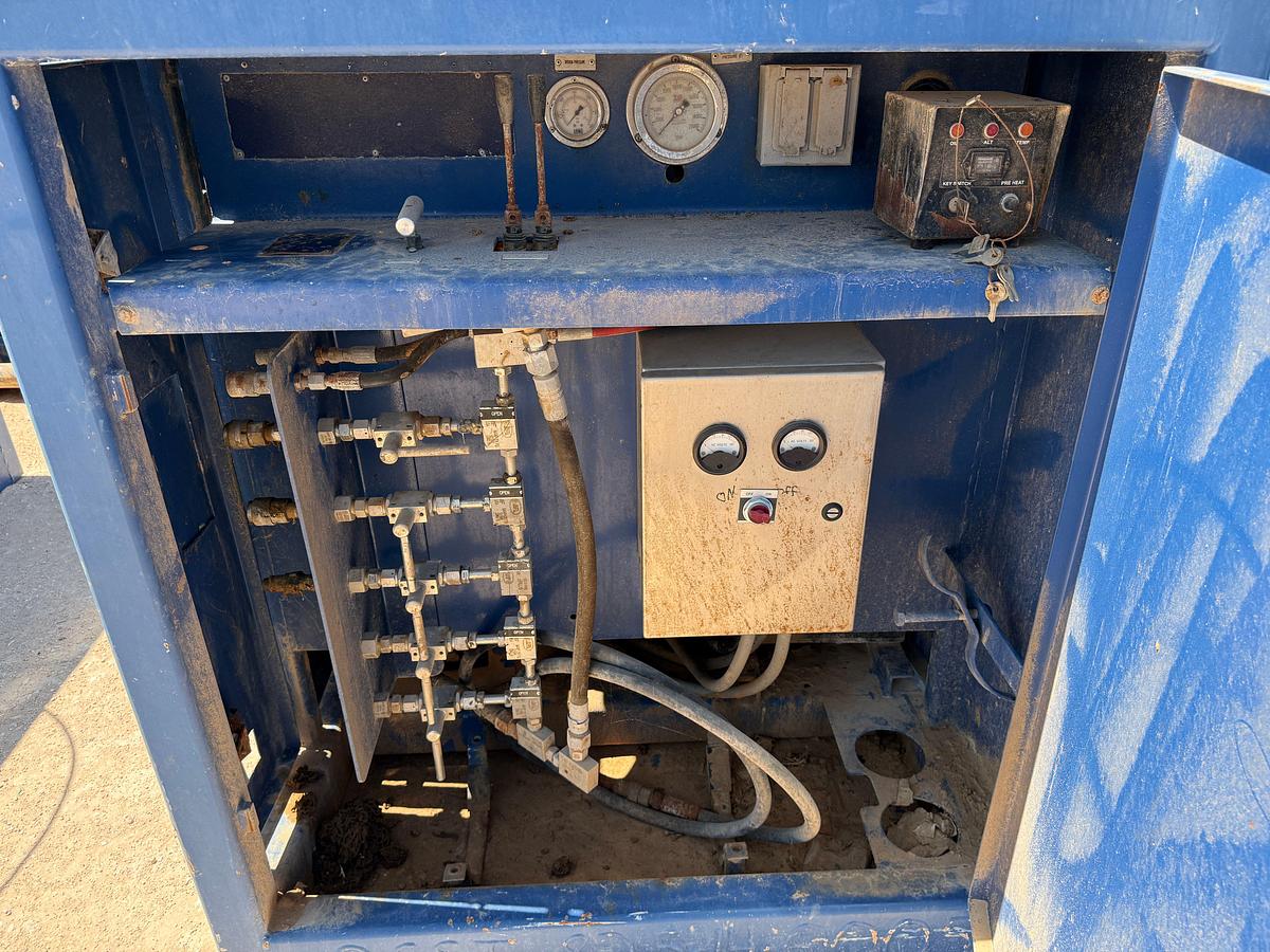 Used SELF CONTAINED 20K WP GREASE INJECTION UNIT COMBO P/B 8.4-KW ISUZU DIESEL GENERATOR