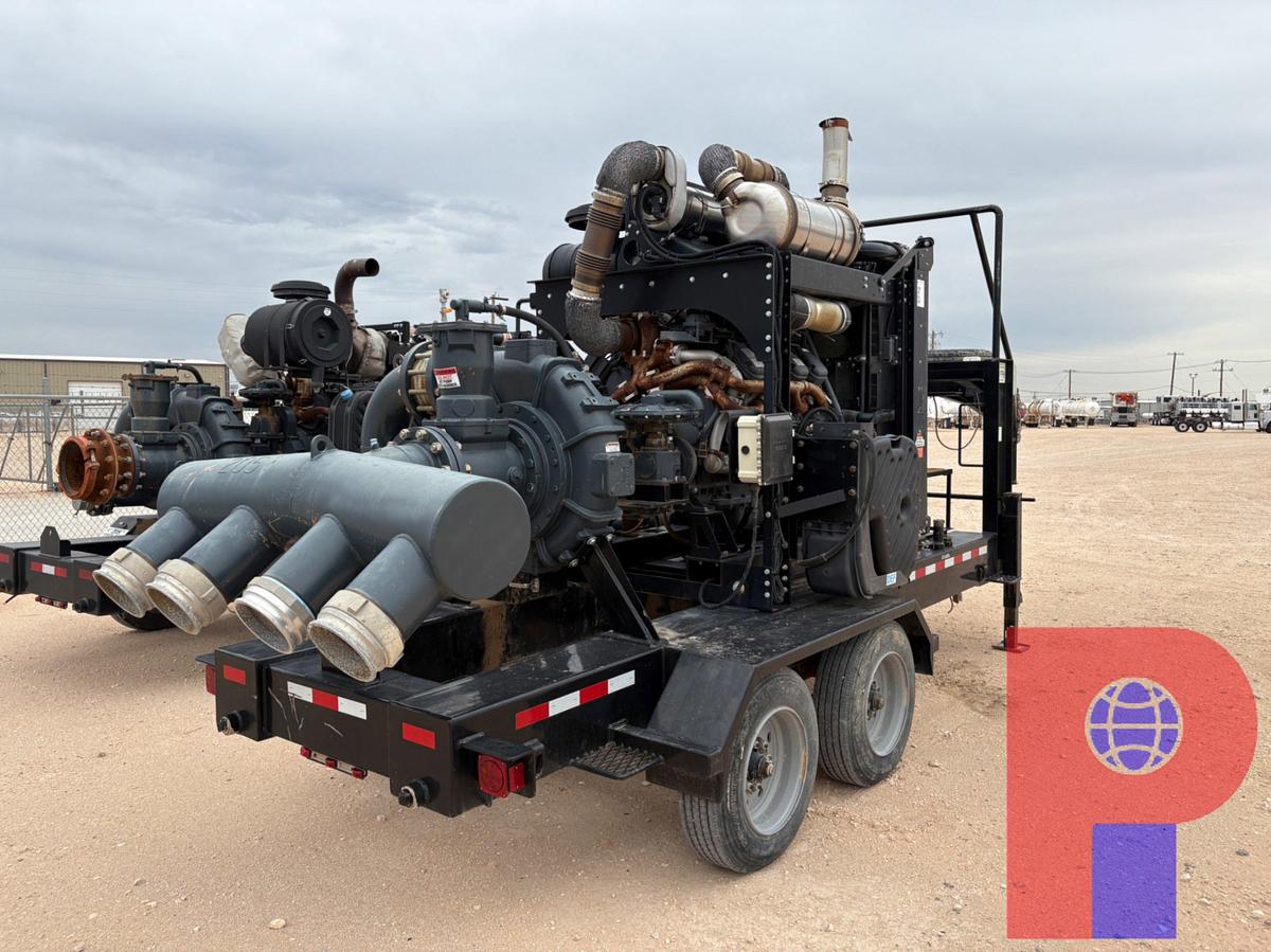 Used 2022 COASTAL  T/A GOOSENECK 640 HP WATER TRANSFER PUMP TRAILER