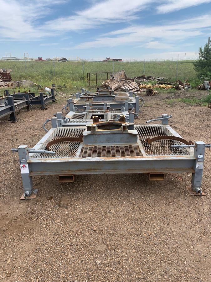 Used (8) Transport Skids