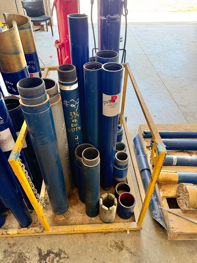 Used 3-3/4 to 5-3/4 wash pipe extensions & fittings