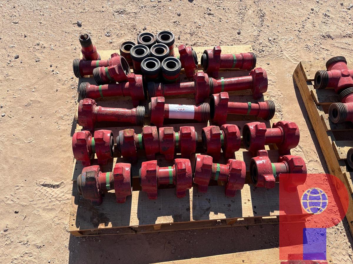 Used PALLET OF (25) ASSORTED 2” 1502 PUP JTS, 4” TO 12”L