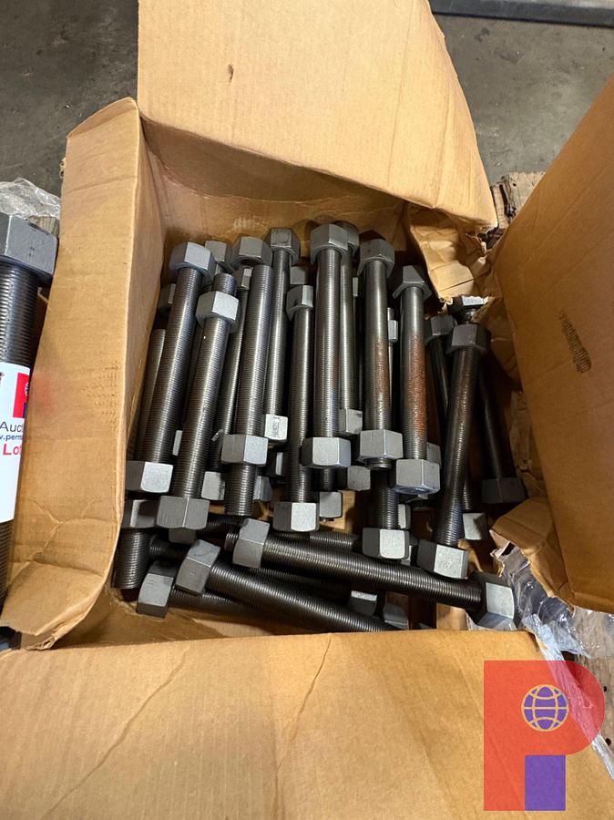 Used (2 BOXES) OF 1-1/2” STUD BOLTS