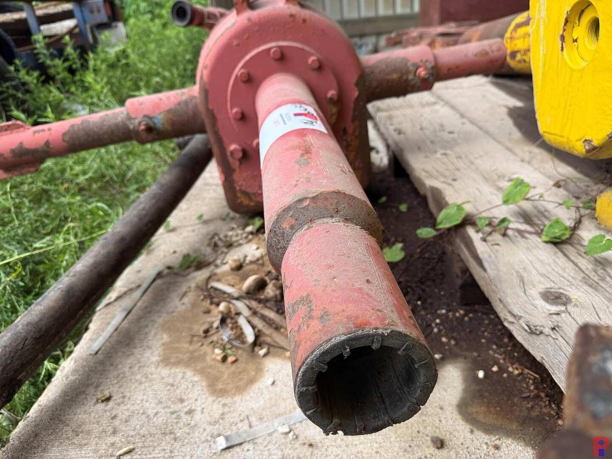 Used KING 53GA2 POWER SWIVEL W/ BOWEN GEAR BOX, (2) HYDRAULIC MOTORS