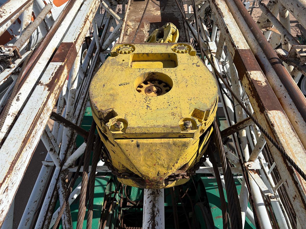 Used MCKISSICK 83-AWT 100 TON WELL SERVICE BLOCK