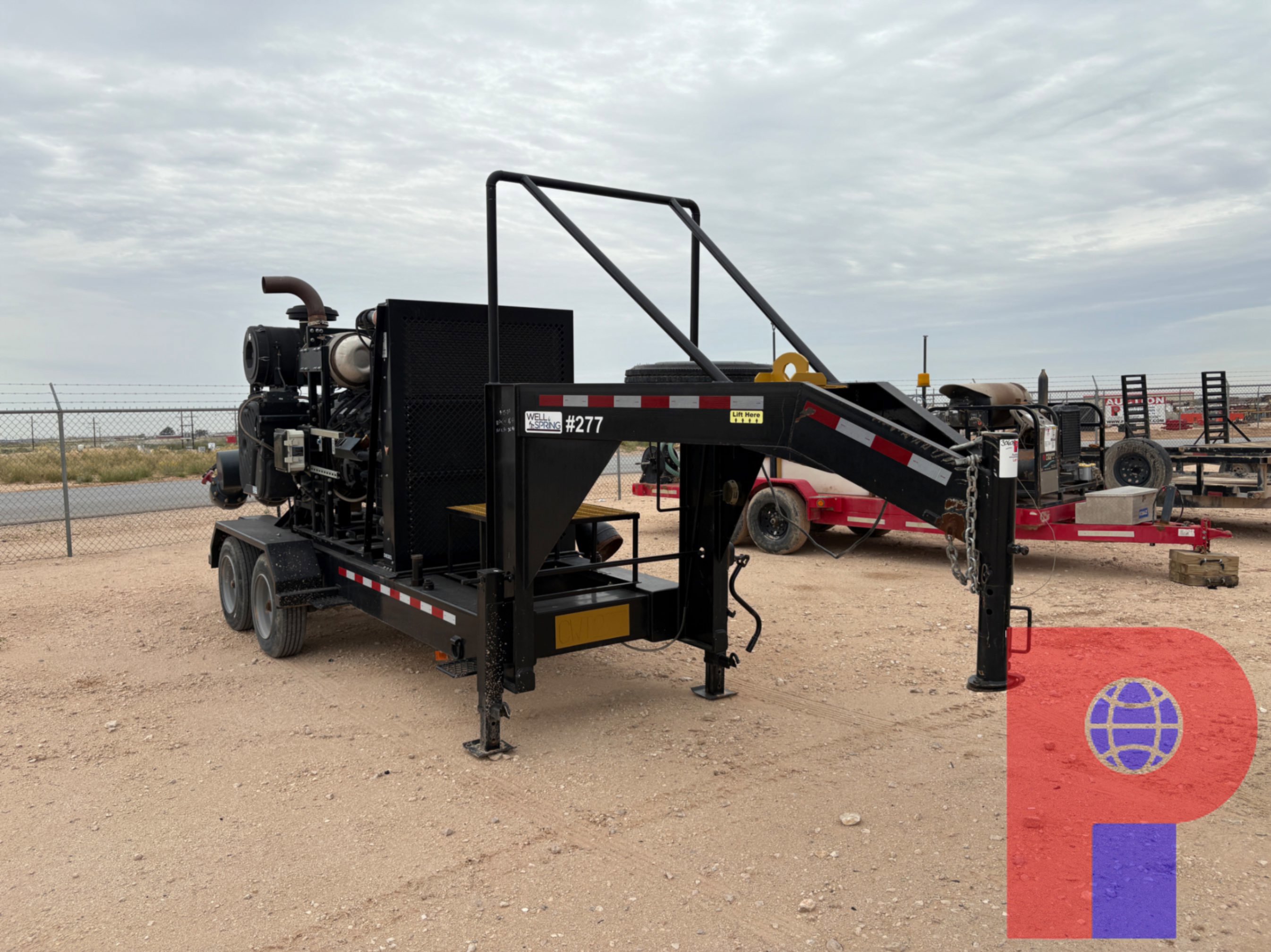 Used 2022 COASTAL  T/A GOOSENECK 760 HP WATER TRANSFER PUMP