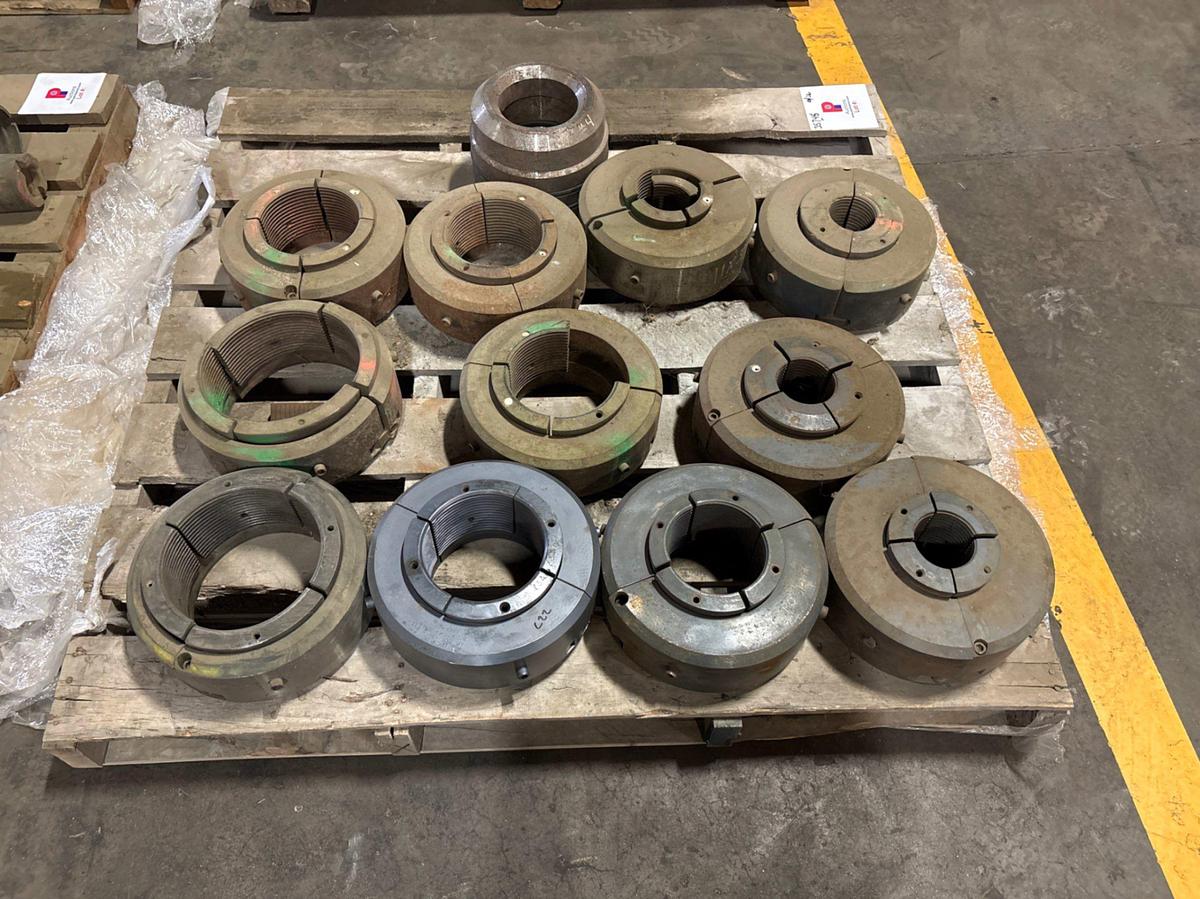 Used (11) assorted size C22 casing slips