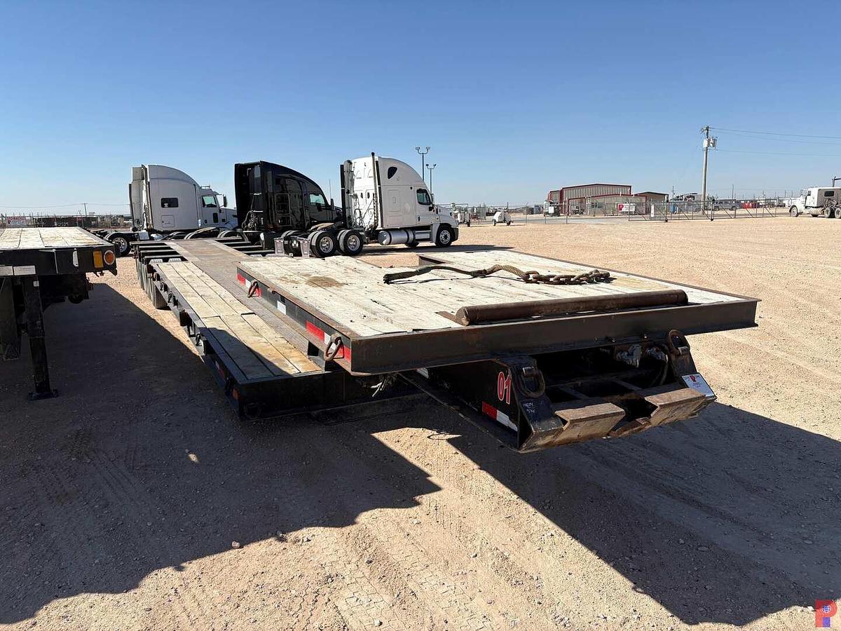 Used SHOPBUILT 4-AXLE 48’ X 8’ DROP DECK TRAILER