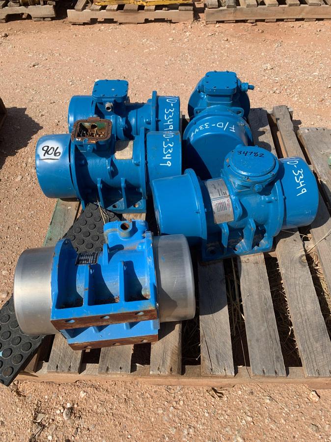 Used (5) VIMARC 3 Amp Electric Vibrator Motors