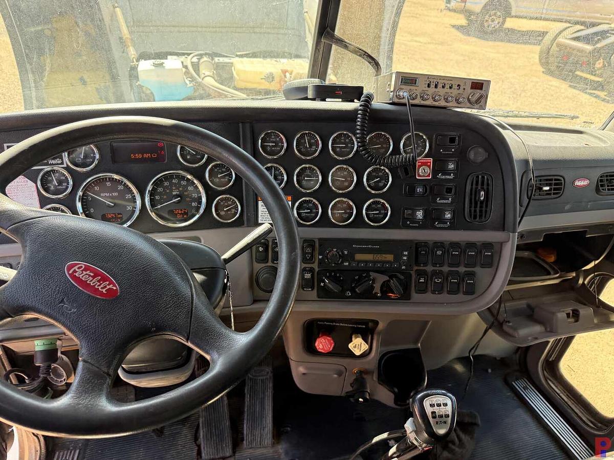 Used 2012 PETERBILT 367 TRI-DRIVE 4-AXLE 36” SLEEPER HEAVY HAUL TRUCK