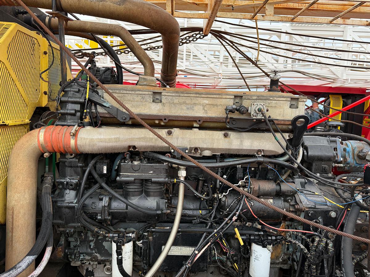 Used 1980 COOPER LTO-350 DD 96'-205K 4-AXLE DRIVE-IN WELL SERVICE WORKOVER RIG