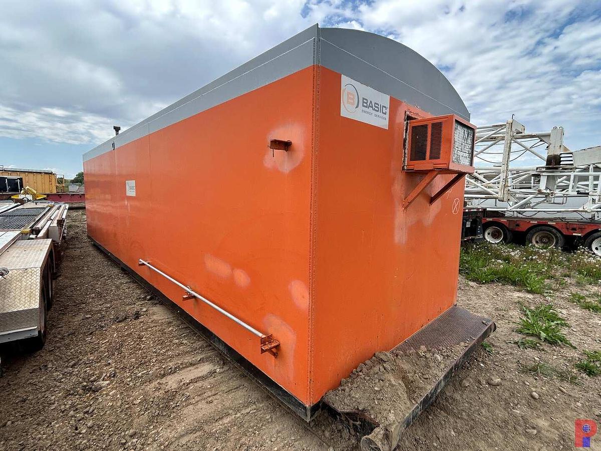 Used 33’ X 8.5’ X 9.5’ TOOL PUSHER DOGHOUSE W/ LOCKER ROOM & BATHROOM