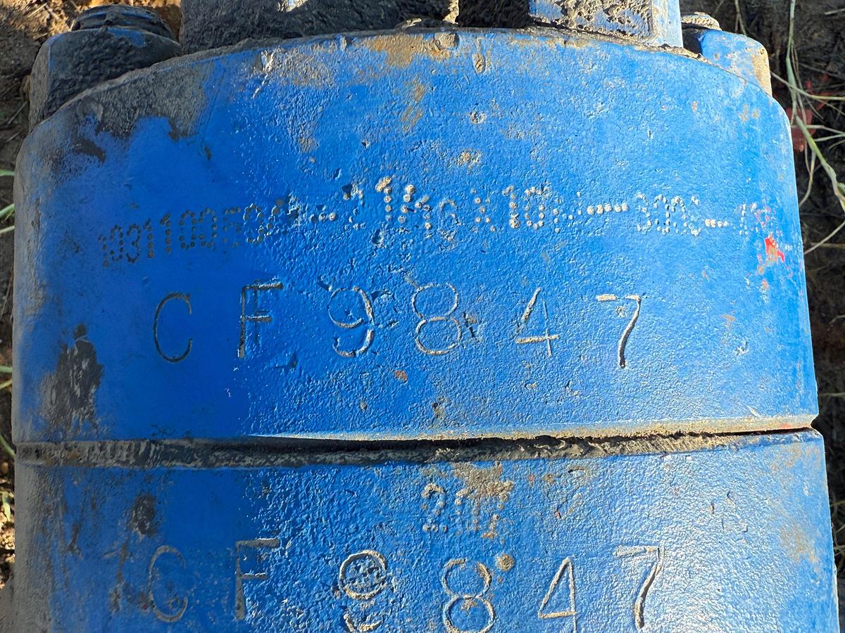 Used 2018 CAMERON “U” TYPE 7-1/16 10K WP DBL HYD BLOWOUT PREVENTER