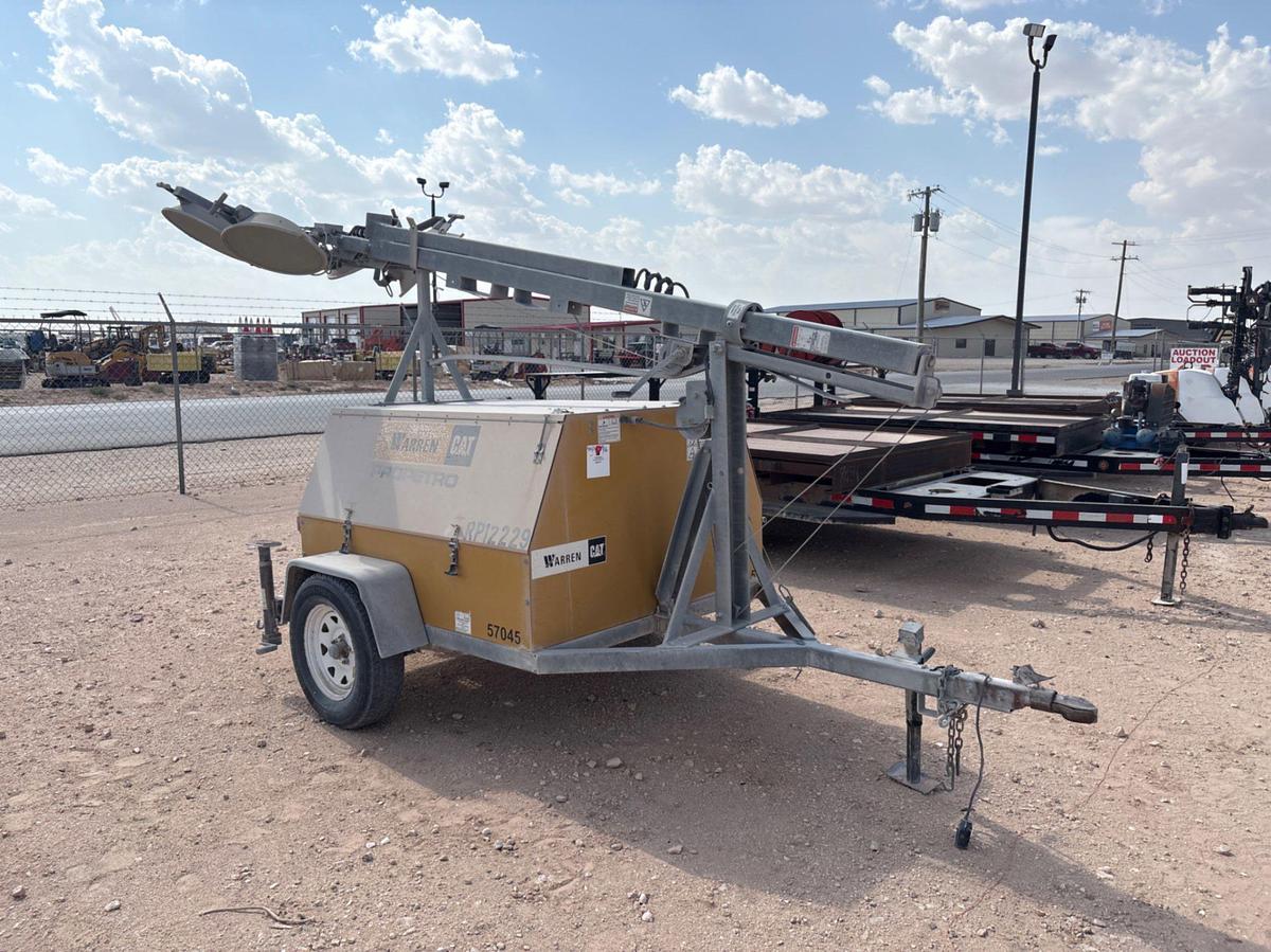 Used Warren power systems WCW84MH s/a light tower