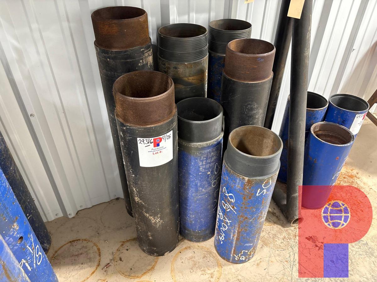 Used (7) ASSORTED OVERSHOT EXTENSIONS & X-OVER BUSHINGS