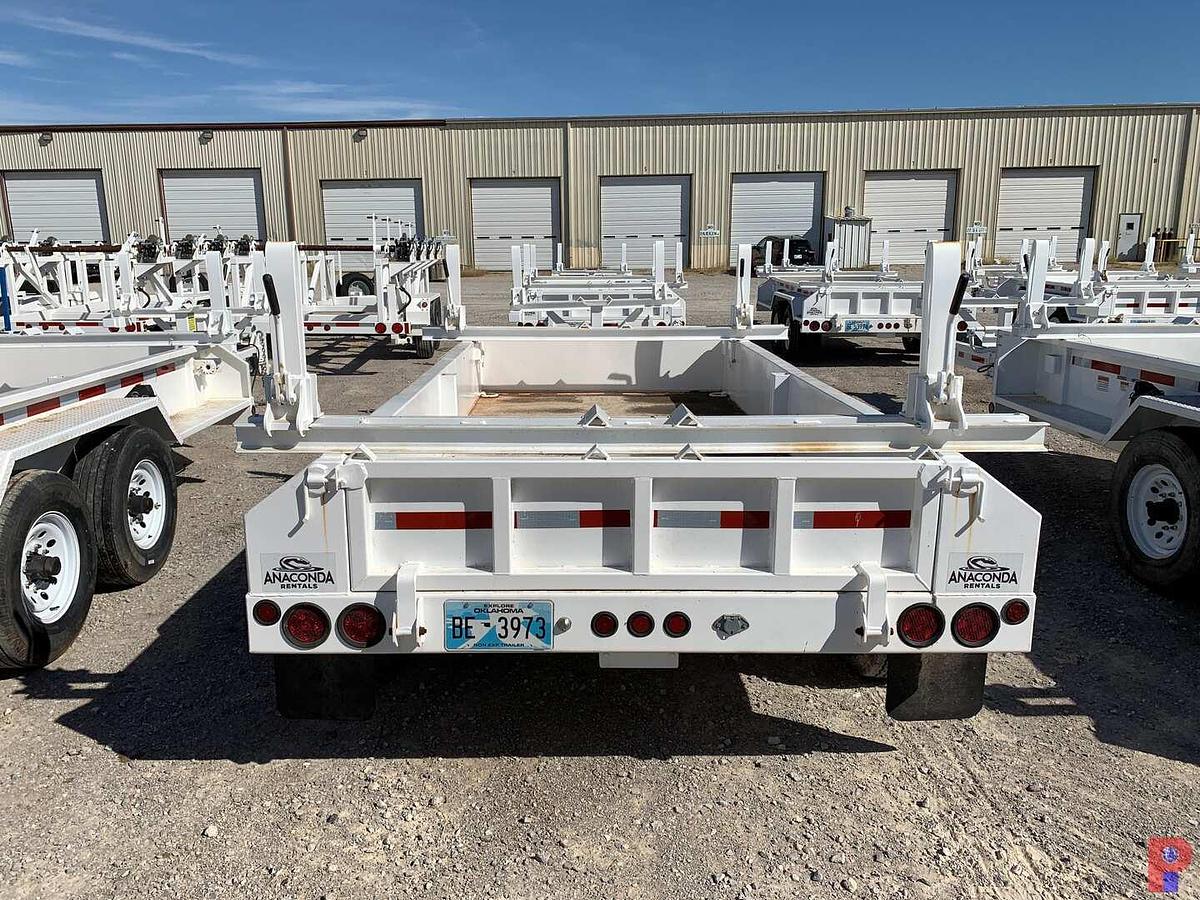 Used 2018 BROOKS BROTHERS TRAILERS 21’ T/A PINTLE HITCH POLE TRAILER