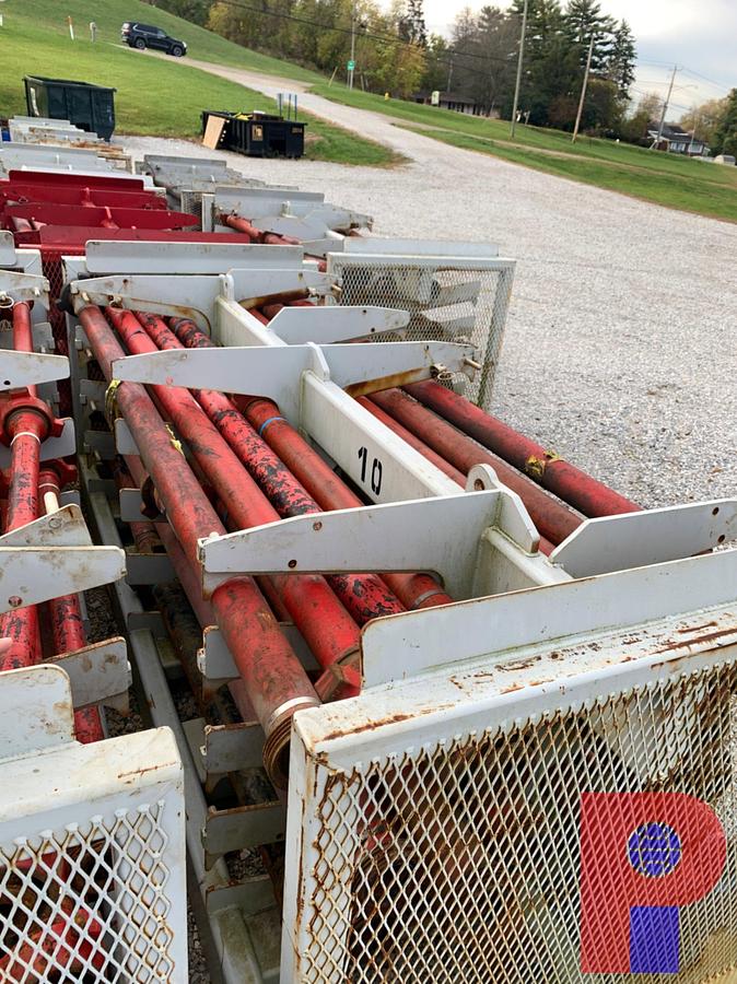 Used (25) JTS. OF 3” FIG 1502 15K WP FLOW IRON ON TRANSPORT RACK