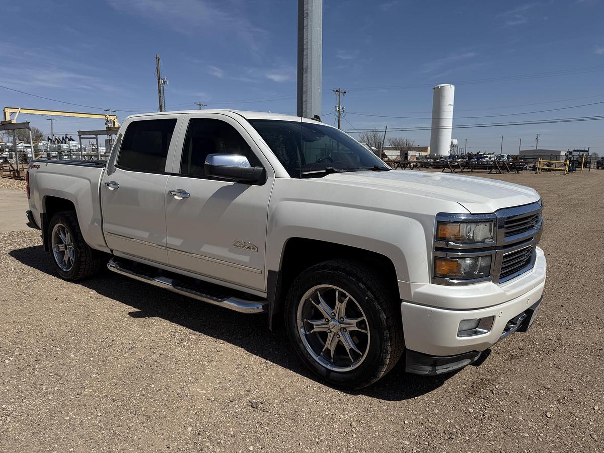 Used 2014 CHEVROLET SILVERADO 1500 HIGH COUNTRY 4WD CREW CAB PICKUP