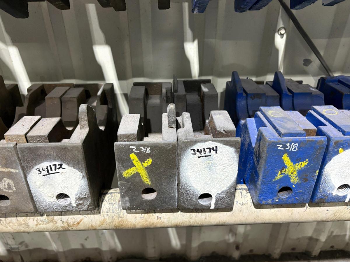 Used SET OF (2) 2-3/8” REEDY BOP PIPE RAMS