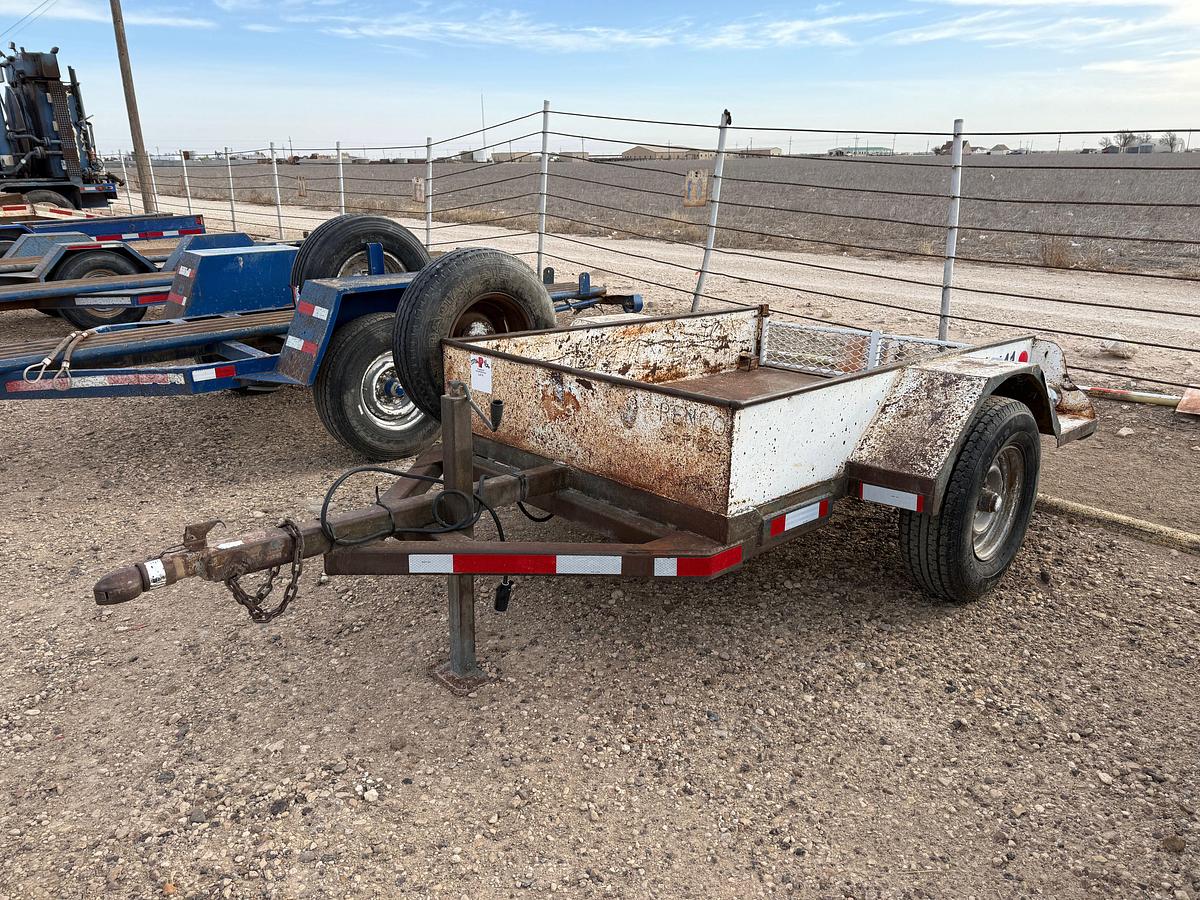 Used 7’ S/A BUMPER PULL UTILITY TRAILER