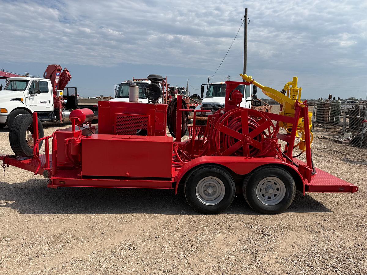 Used Logan 2.0 power swivel mtd on T/A bumper pull trailer