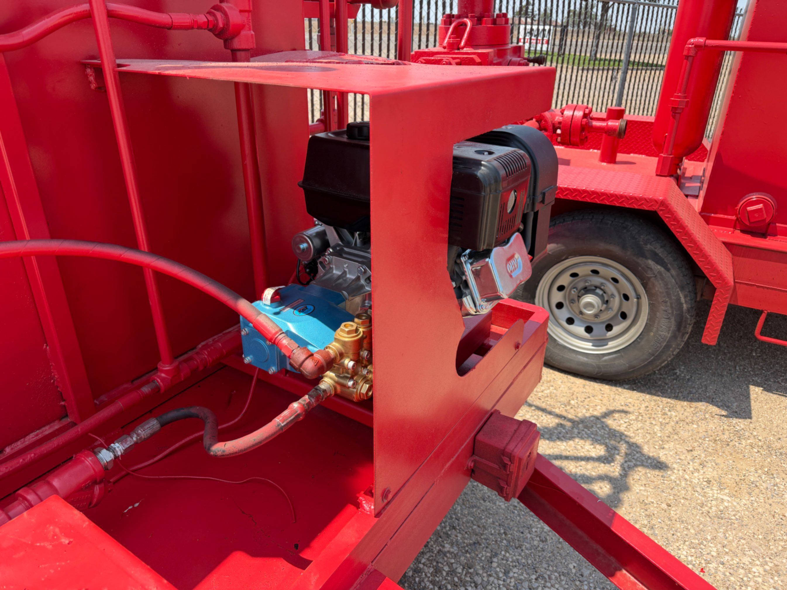Used 3 Station 4 Bottle Closing Unit Trailer w/ Annular BOP