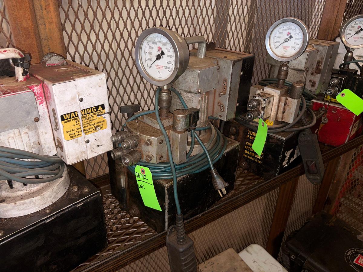 Used Hytorc 10k psi hydraulic power pack