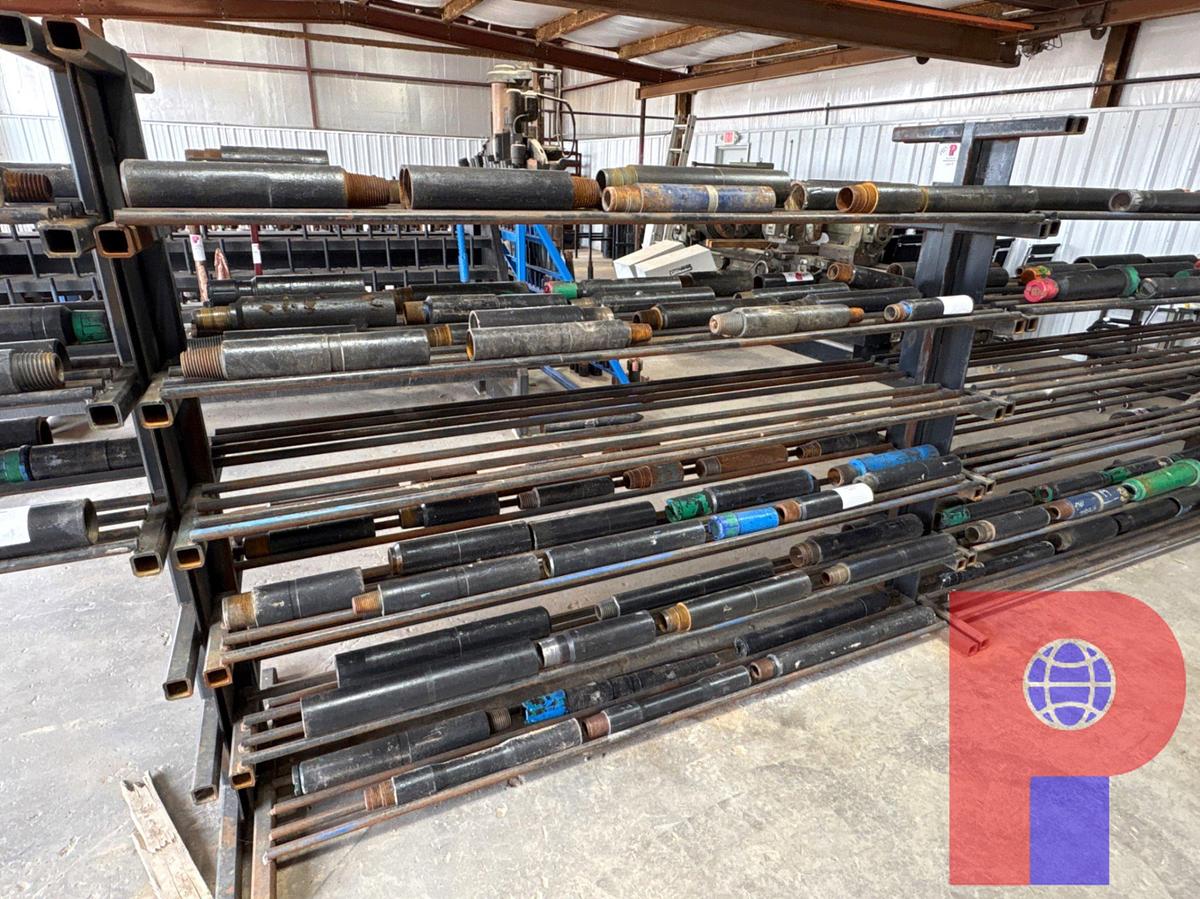 Used 100” X 26” X 74” TOOL RACK