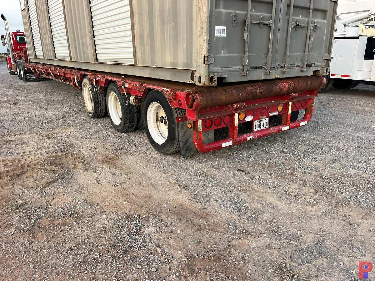Used 2014 BLACKSTONE  53’ TRI-AXLE OILFIELD STEP DECK TRAILER W/ RTB