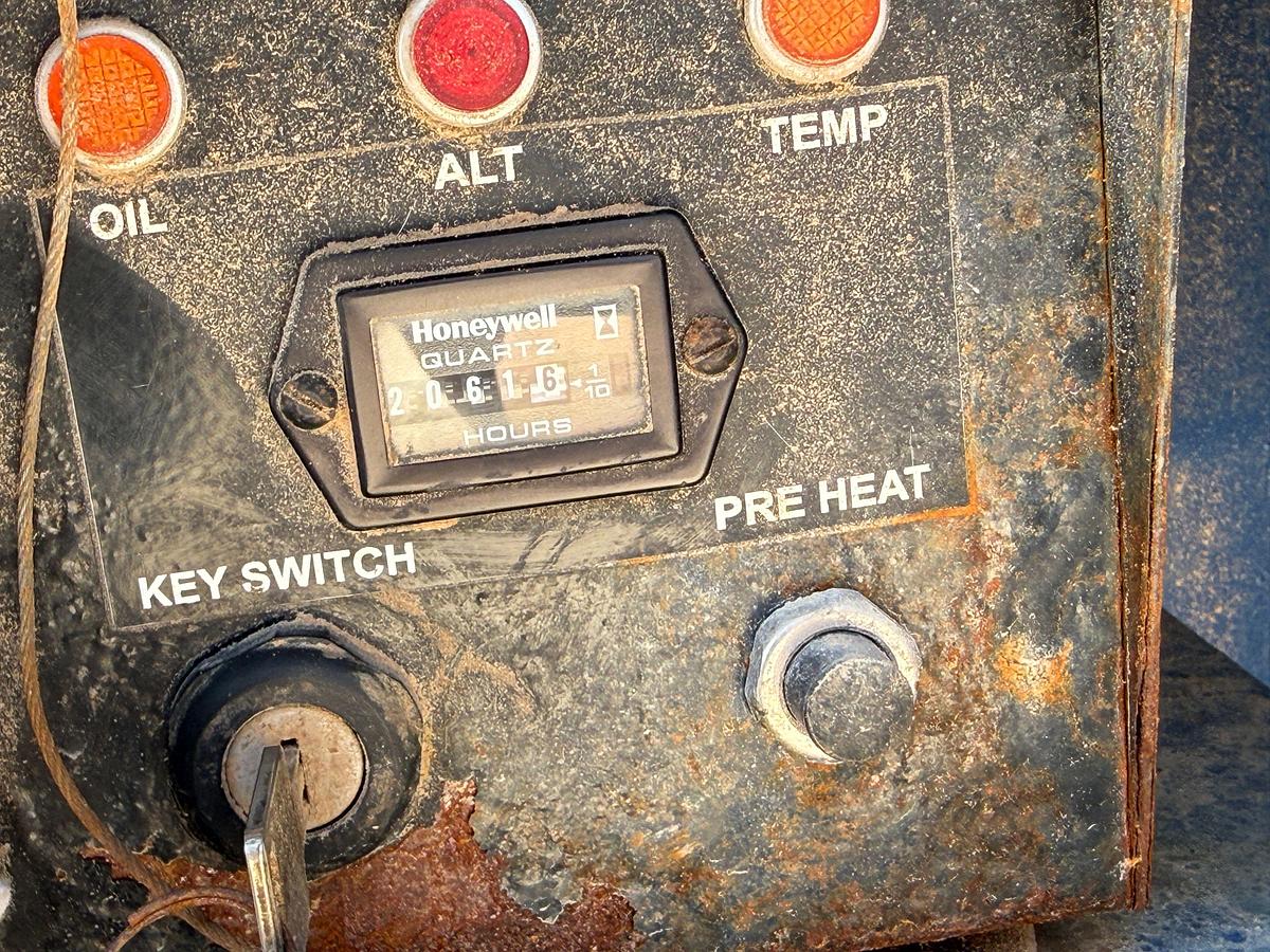 Used SELF CONTAINED 20K WP GREASE INJECTION UNIT COMBO P/B 8.4-KW ISUZU DIESEL GENERATOR