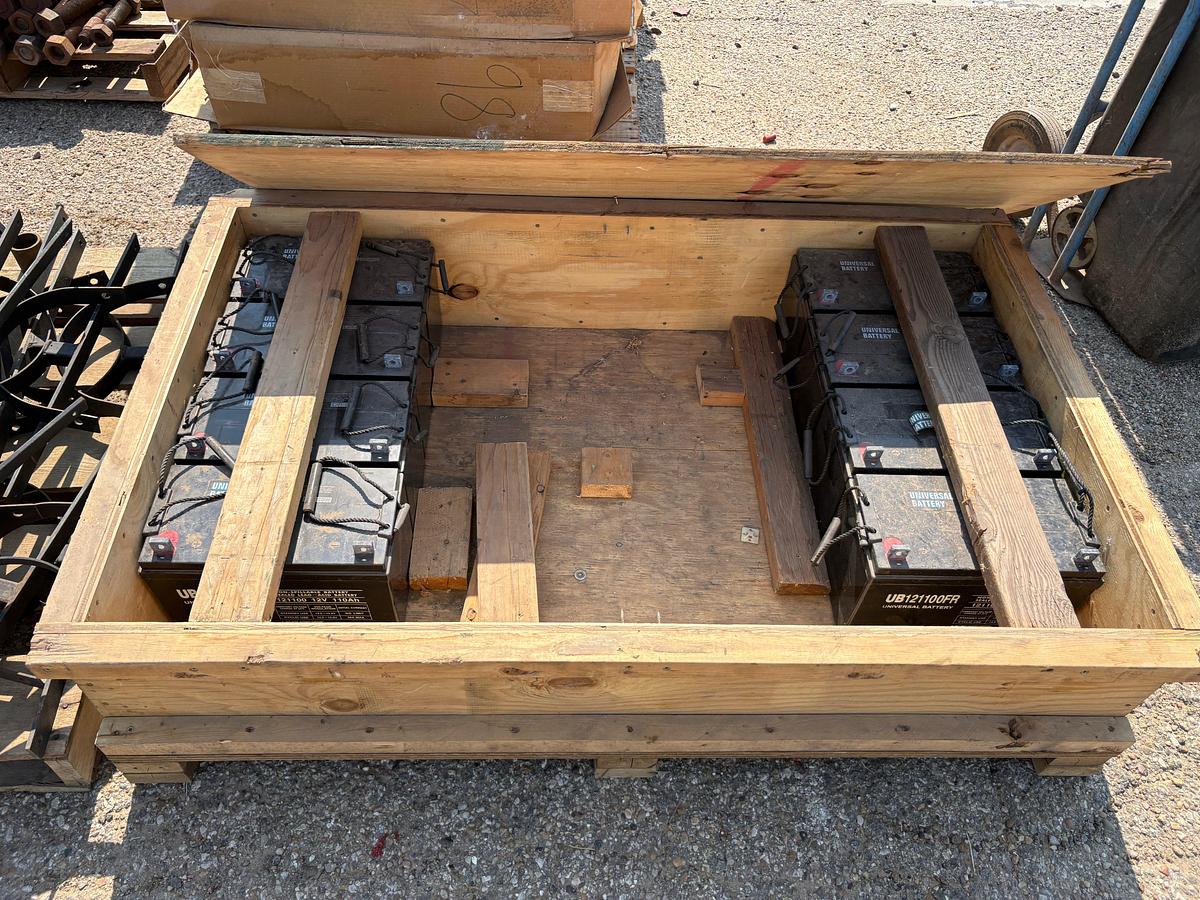 Used (8) UB121100FR universal batteries