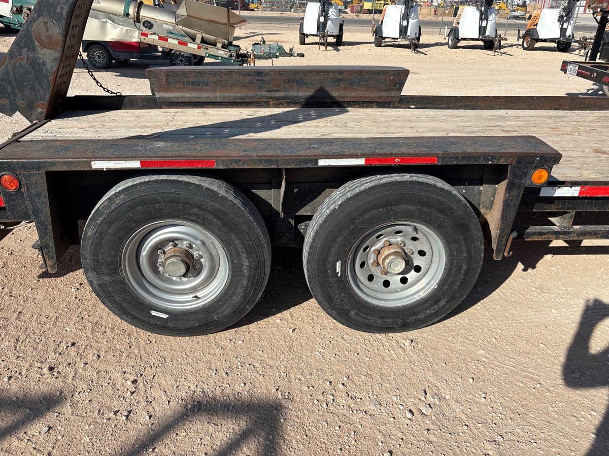 Used 2005 BELSHE 16’ X 81” T/A BUMPER PULL TRAILER