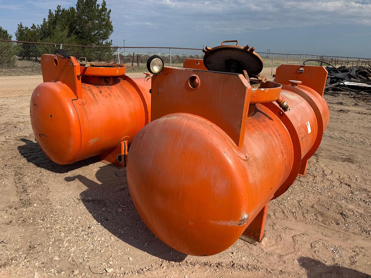 Used (2) DOT-412 750-GALLON  ACID TANKS