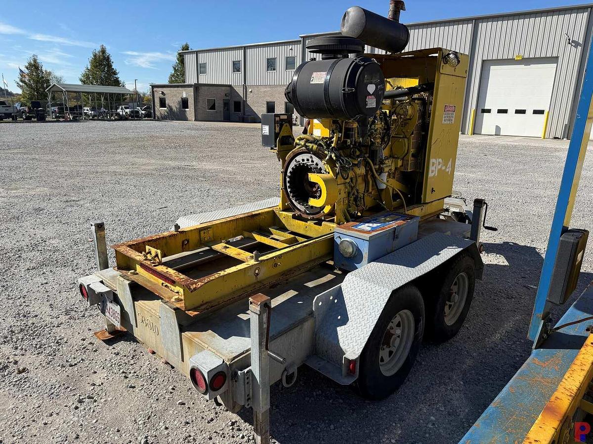 Used JOHN DEERE 6068HF485 6.8L MTD ON 2008 T/A PINTLE HITCH TRAILER