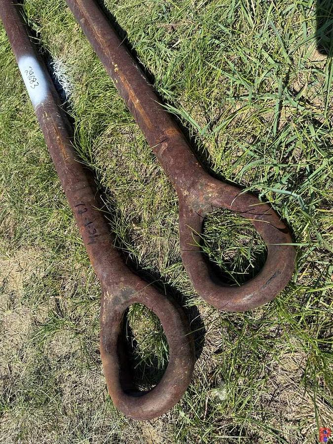 Used (2) 1-3/4” X 72” ELEVATOR LINK
