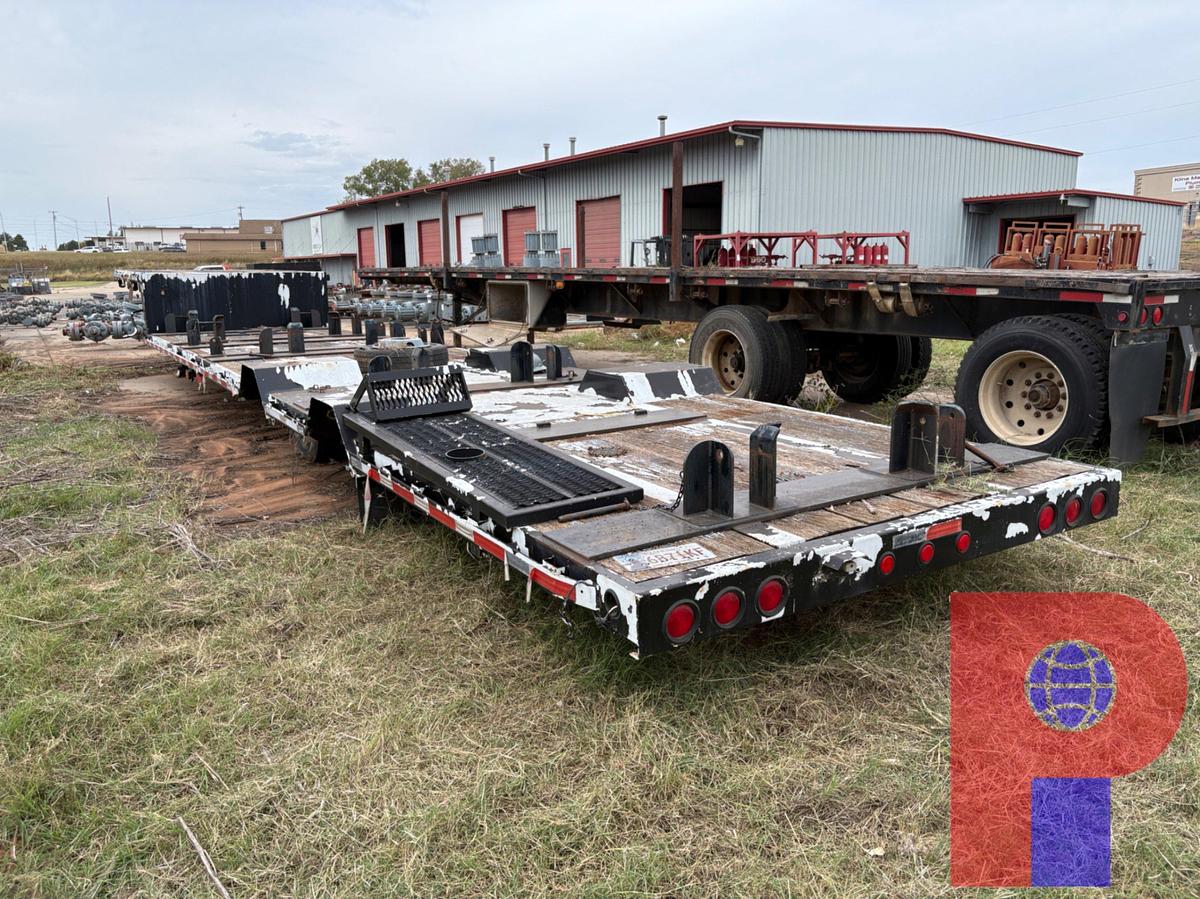 Used 2005 AZTEC TRAILERS 53’ X 102” T/A LOWBOY TRAILER
