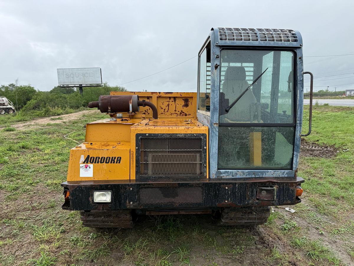 Used 2012 MOROOKA MVT-800VD RUBBER TRACK CRAWLER CARRIER