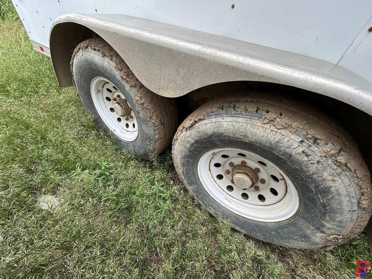 Used CLASSIC MFG. 16’ T/A CREW / DOGHOUSE BUMPER TRAILER