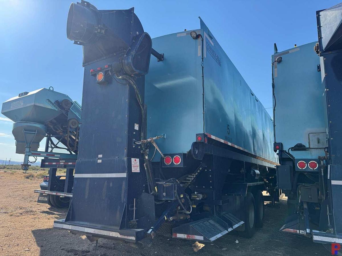 Used 2012 CONVEY ALL SK-3000-AC SAND KING BULK STORAGE TRAILER