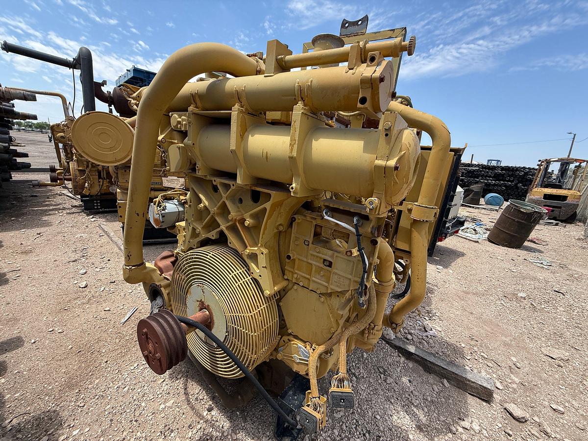 Used CATERPILLAR 3512 DRILLING MUD PUMP DIESEL ENGINE