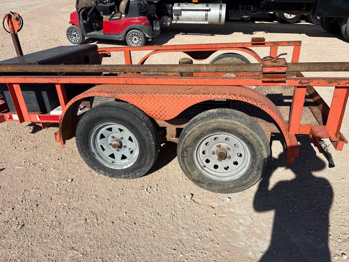 Used 2008 TMP 10’ X 5’ T/A BUMPER PULL BOP TRAILER
