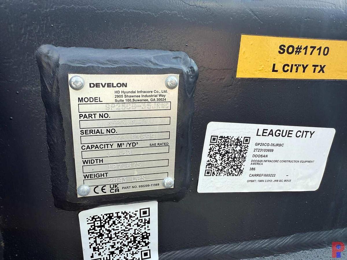 Used (NEW) 2024 DEVELON DL250-7 WHEEL LOADER **3 YEAR 5000 HOUR FULL WARRANTY**