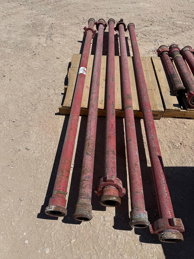 Used (5 X $) 3” X 10’L FIG 1002 10K WP FLOW IRON