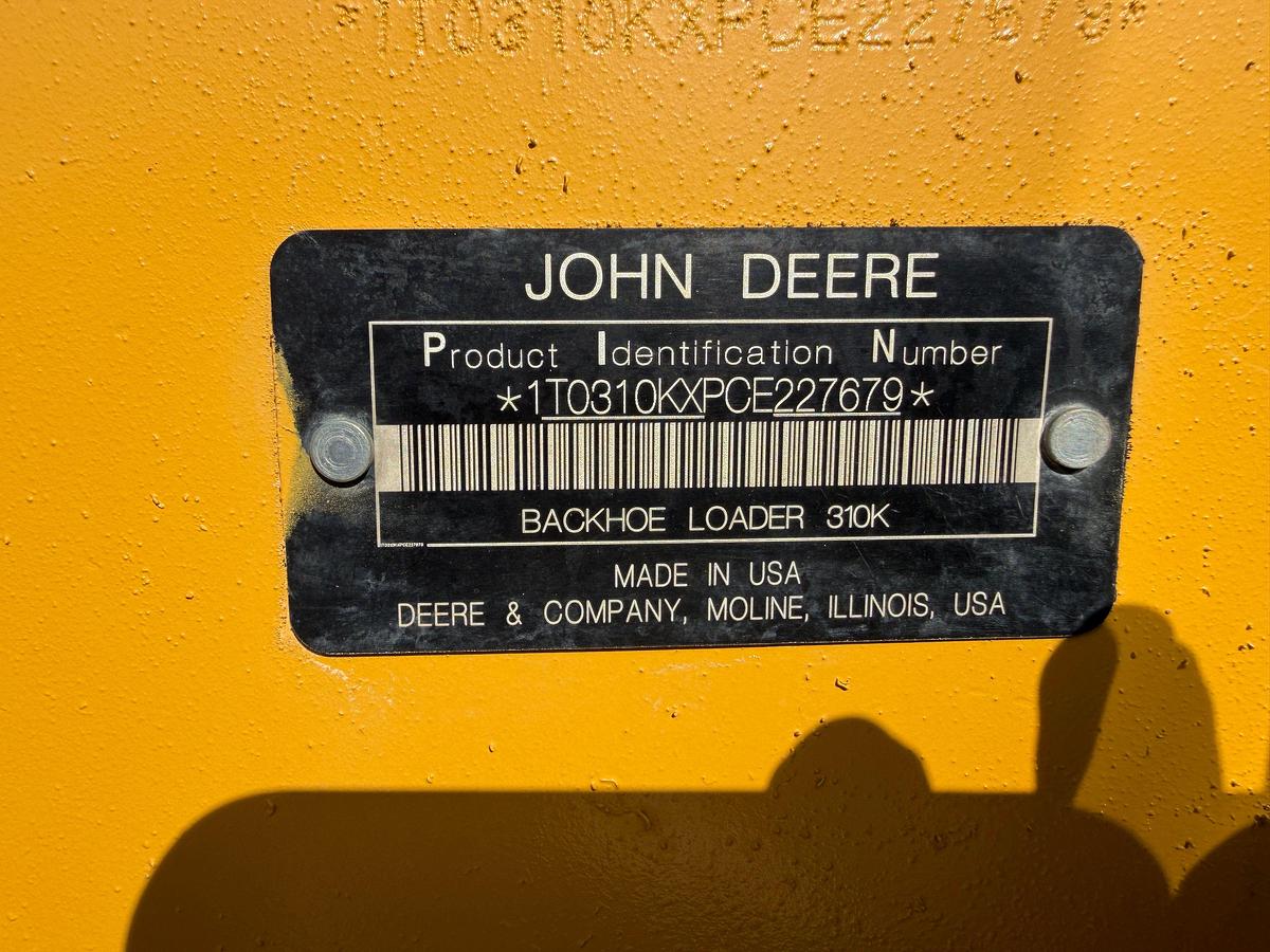Used 2012 JOHN DEERE 310K BACKHOE LOADER